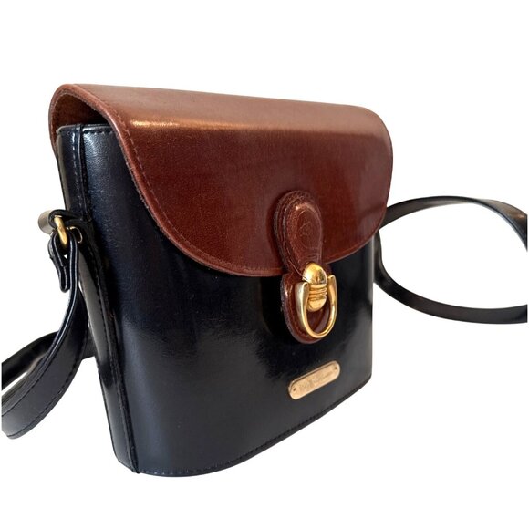 Polo by Ralph Lauren Brown and Black Crossbody Bag - Picture 10 of 12